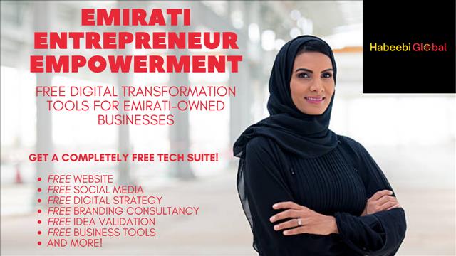Free Digital Services For Emirati Entrepreneurs From Habeebi Global Inc.