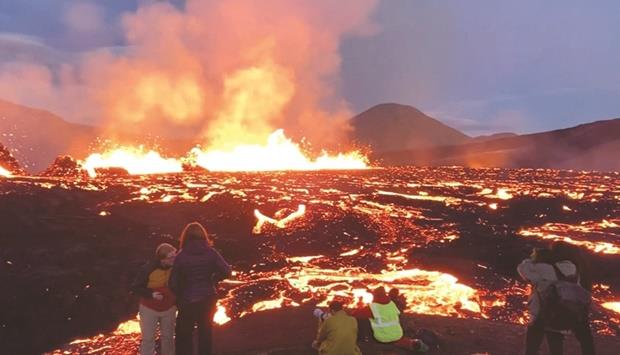 Gases From Iceland's Volcano Threaten Nearby Village
