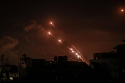  Rockets Fired From Gaza After Israeli Strikes Kill Militant Leader 