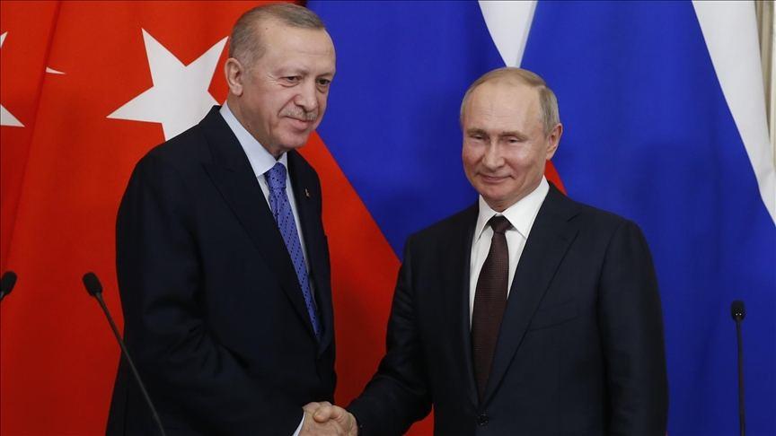 Meeting Between President Putin And President Erdogan Kicks Off In Sochi