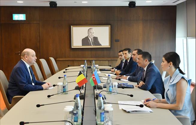 Azerbaijan Reviews Organization Of Belgian Trade Mission To Country  Ministry