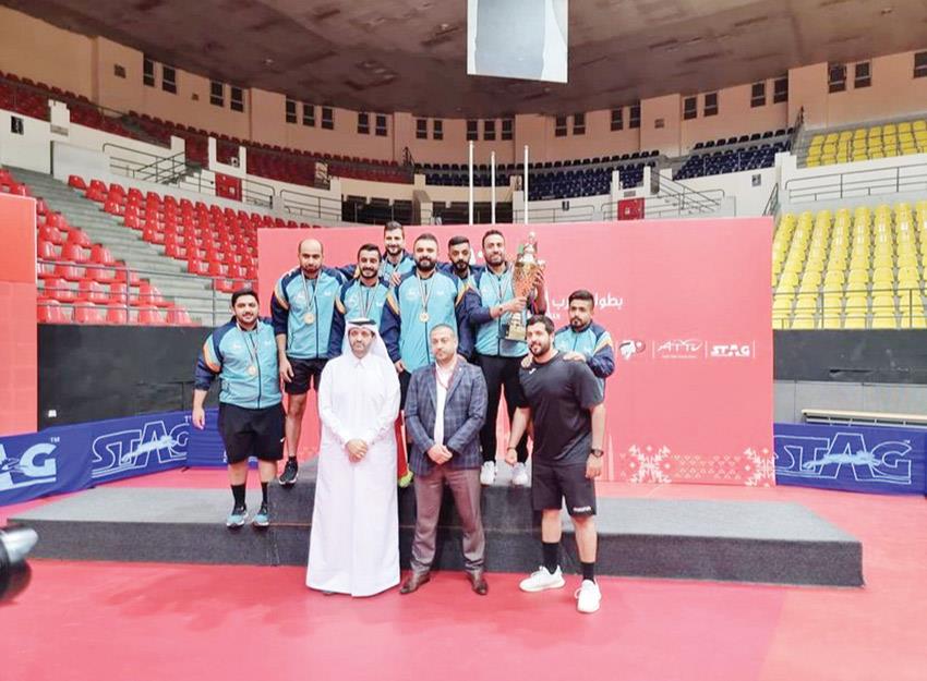 «الغزال الأخضر» يكسب الرهان .. أول فريق بحريني يحقق بطولة غرب آسيا لكرة الطاولة