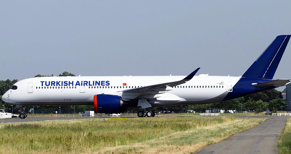 Turkish Airlines Receives Two New Aeroflot Airbus A350s