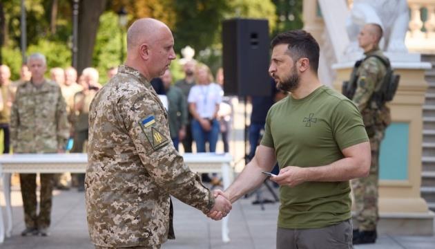 Zelensky Presents Awards To Military Personnel On Ukrainian Air Force Day