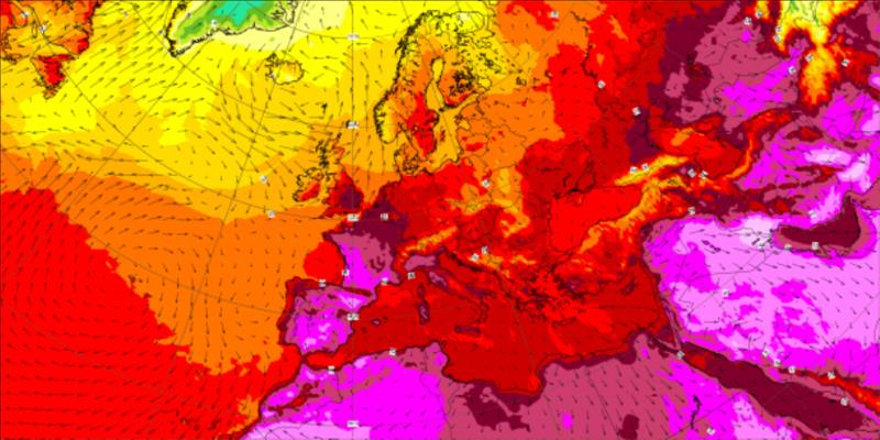 موجة حر قياسية جديدة تضرب أوروبا هذا الأسبوع' 