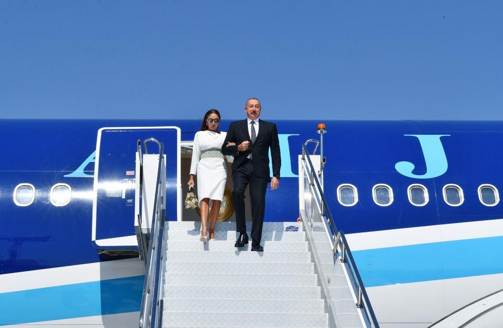 President Ilham Aliyev In Turkiye For Working Visit