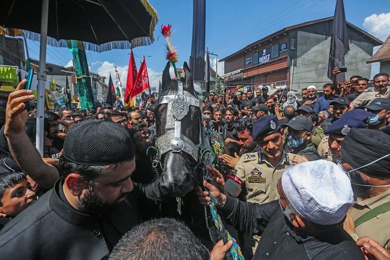 ADGP Kumar Joins Ashura Procession