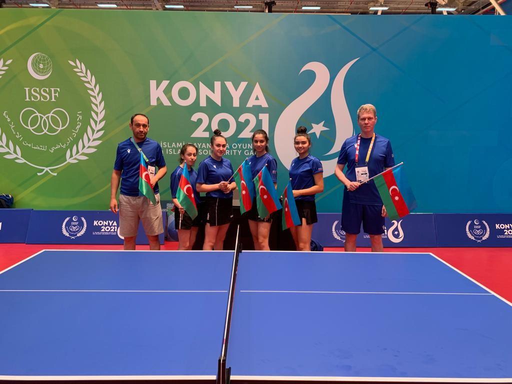 Azerbaijan's Table Tennis Team Sweeps Bangladesh, Advances At V Islamic Solidarity Games (PHOTO)