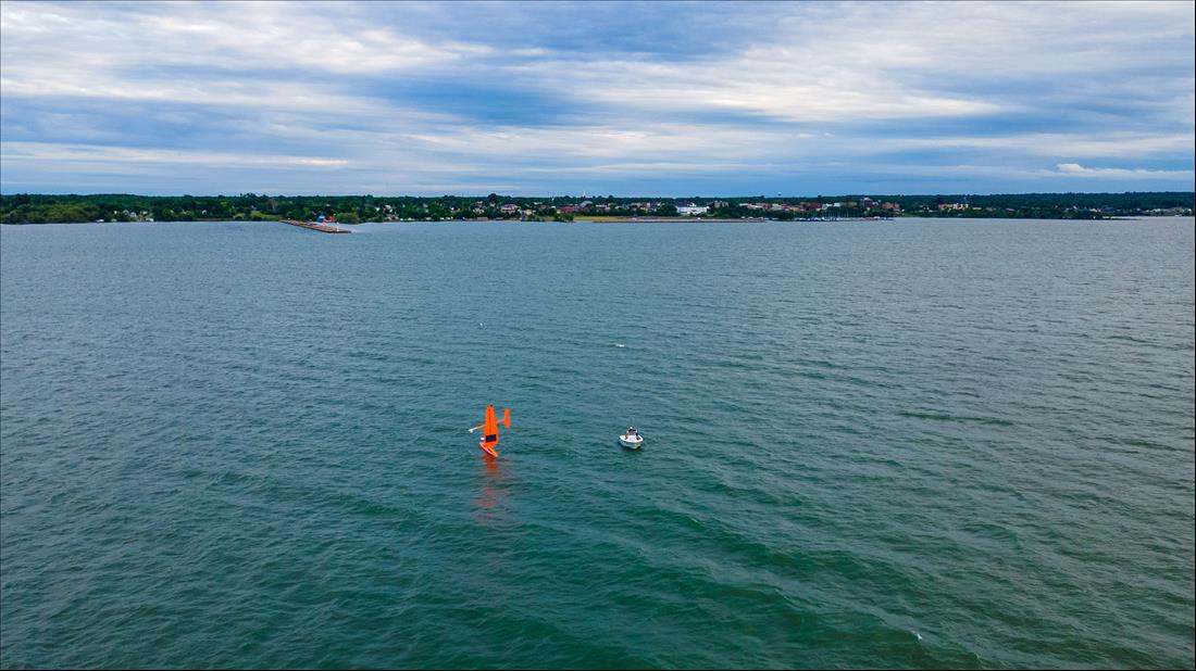Ocean Drones Launched In Lake Superior To Support $7B Great Lakes Fishery