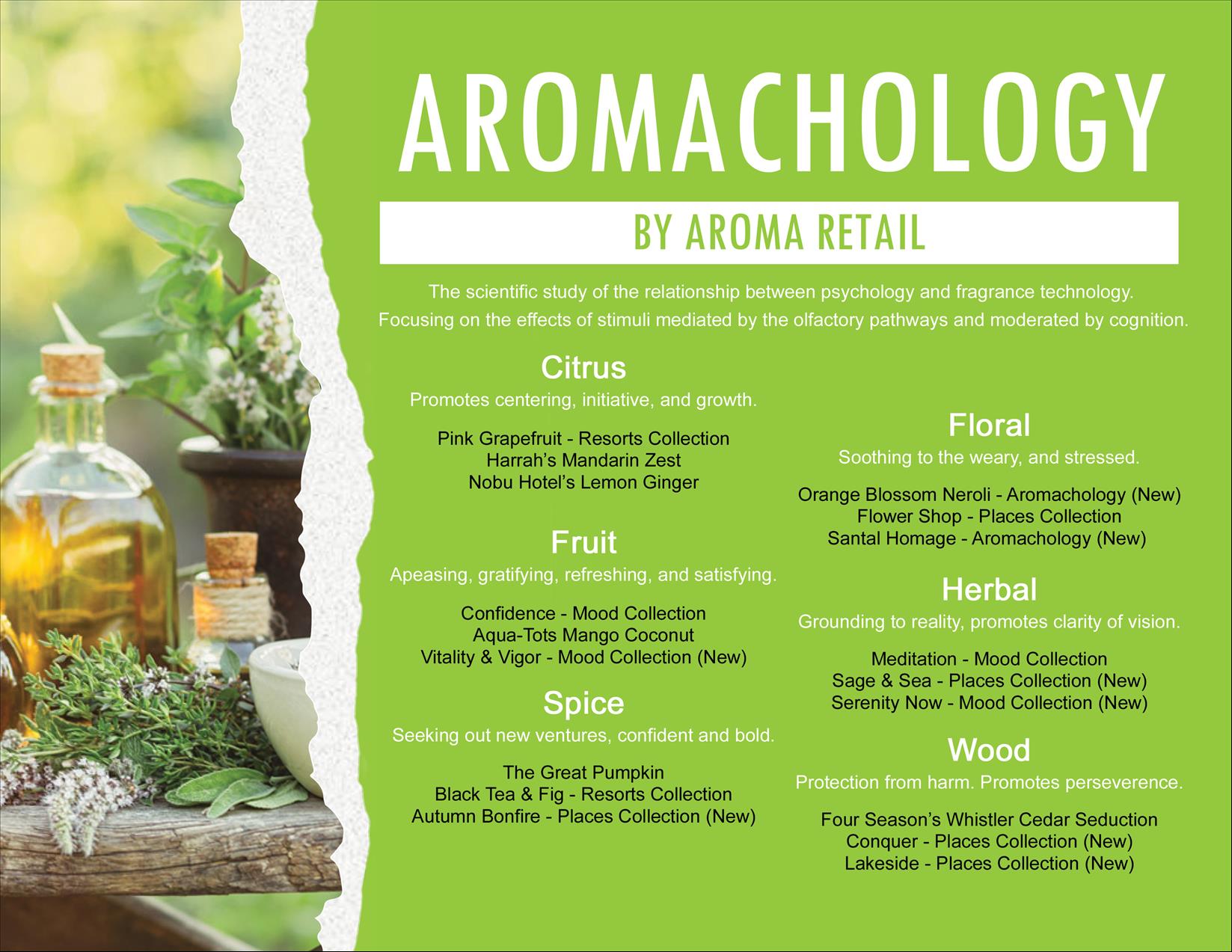 Aroma Retail Launches 15 New Scents And The Aromachology Collection, Focused On The Influence Of Odors On Human Behavior