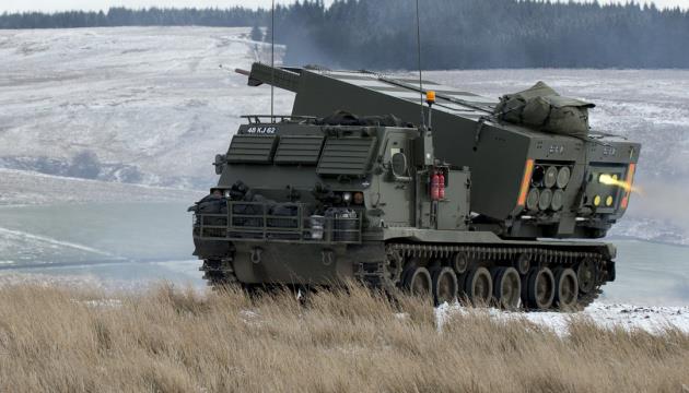 Additional M270 MLRS Arrive In Ukraine From UK