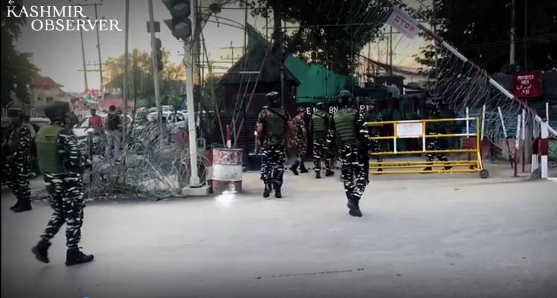 CRPF Officer Hurt In Grenade Attack Near Eidgah