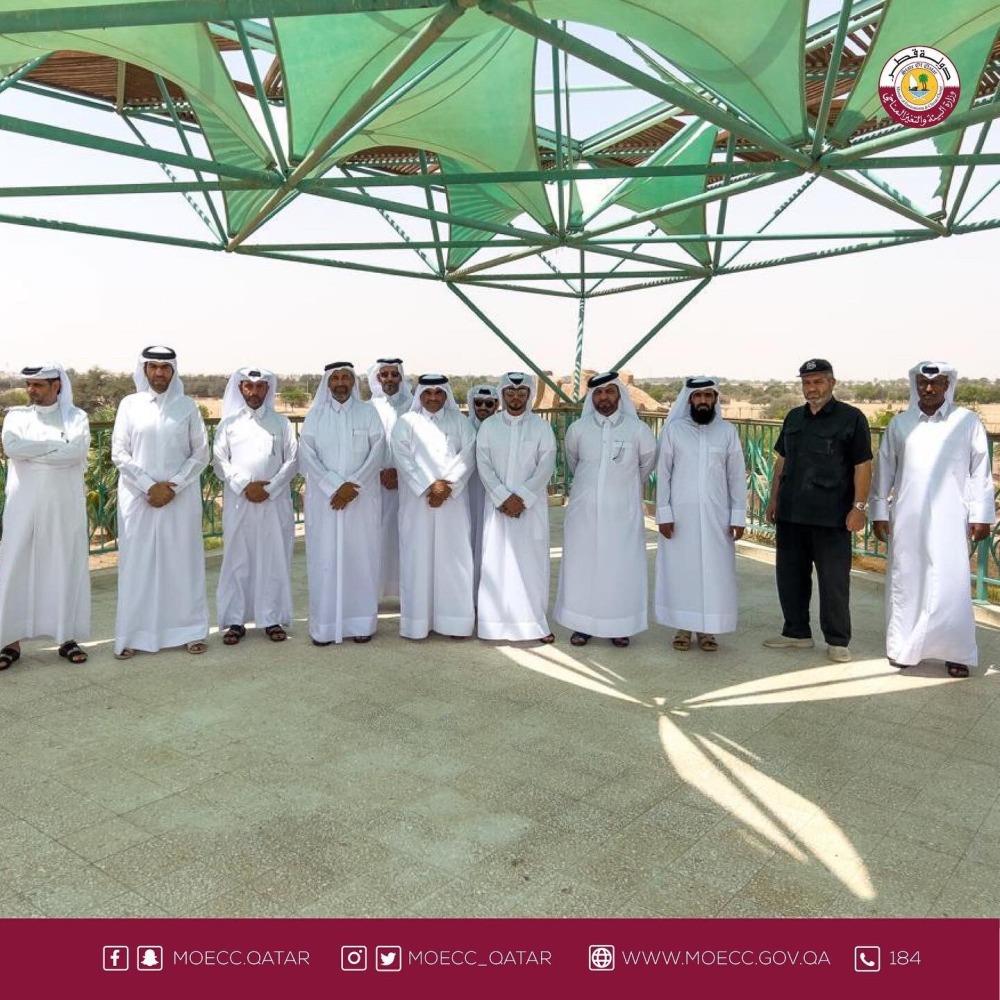 Minister Visits Wild Animal Breeding Center In Al Sheehaniya