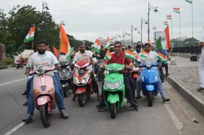  Rally In Hyd To Spread Awareness About Electric Vehicles 