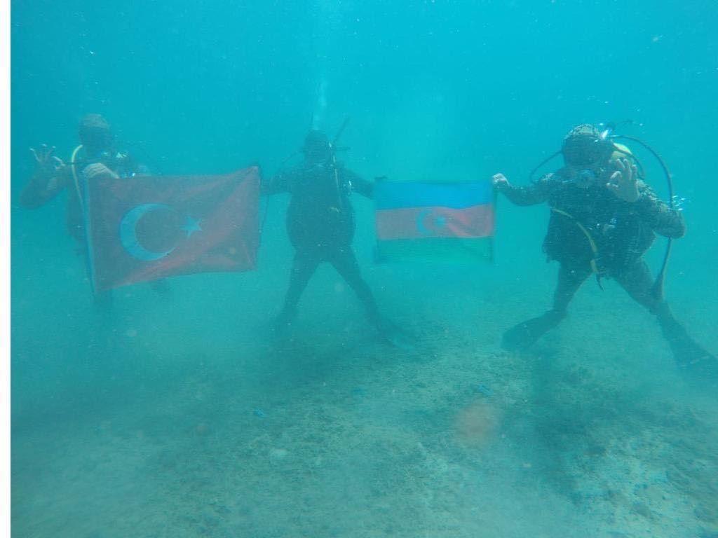 Azerbaijan, Turkiye Conduct Joint Underwater Military Drills