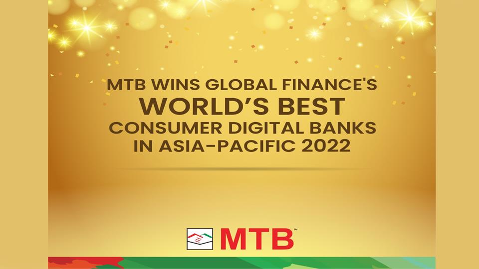 MTB Dubbed As World's Best Consumer Digital Bank In APAC'22