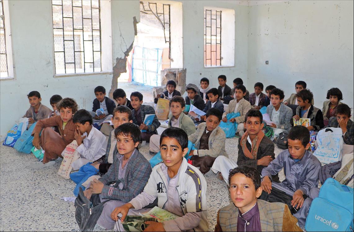اليمن.. 6 ملايين طفل يستفيدون من خدمات التعليم' 