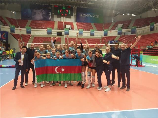 Azerbaijan Women's National Volleyball Team Grabs Bronze At V Islamic Solidarity Games