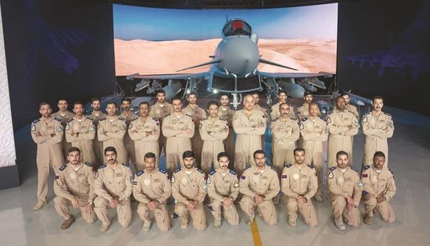 Defence Minister Attends Inauguration Ceremony Of Qatari Typhoon Aircraft