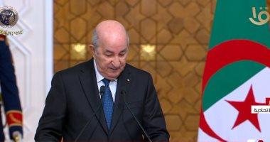 الرئيس الجزائري يعزى عائلات ضحايا الحرائق