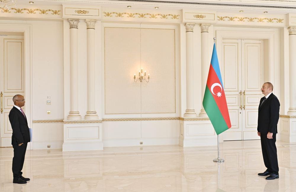 President Ilham Aliyev Accepts Credentials Of Incoming Ambassador Of Ethiopia (PHOTO)