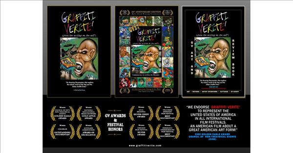 Bryan World Productions Releases 2 Award-Winning Docs & Book Exploring The Eclectic World Of The Urban Graffiti Artist