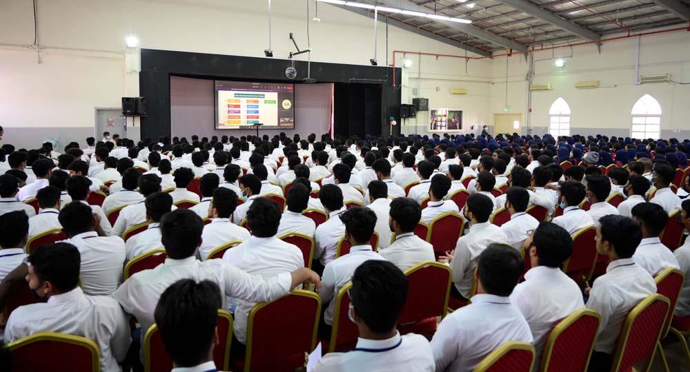 QU Student Recruitment Section Holds Career Guidance Programme At MES Indian School