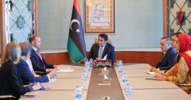 �المنفي� يبحث مع المبعوث الفرنسي لدى ليبيا توطيد العلاقات بي