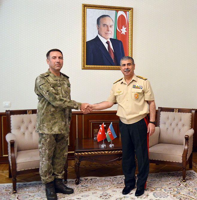 Defense Chief Receives Turkish Contingent Head Of Joint Monitoring Center In Karabakh
