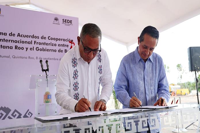 Belice – México firma memorándum de colaboración empresarial