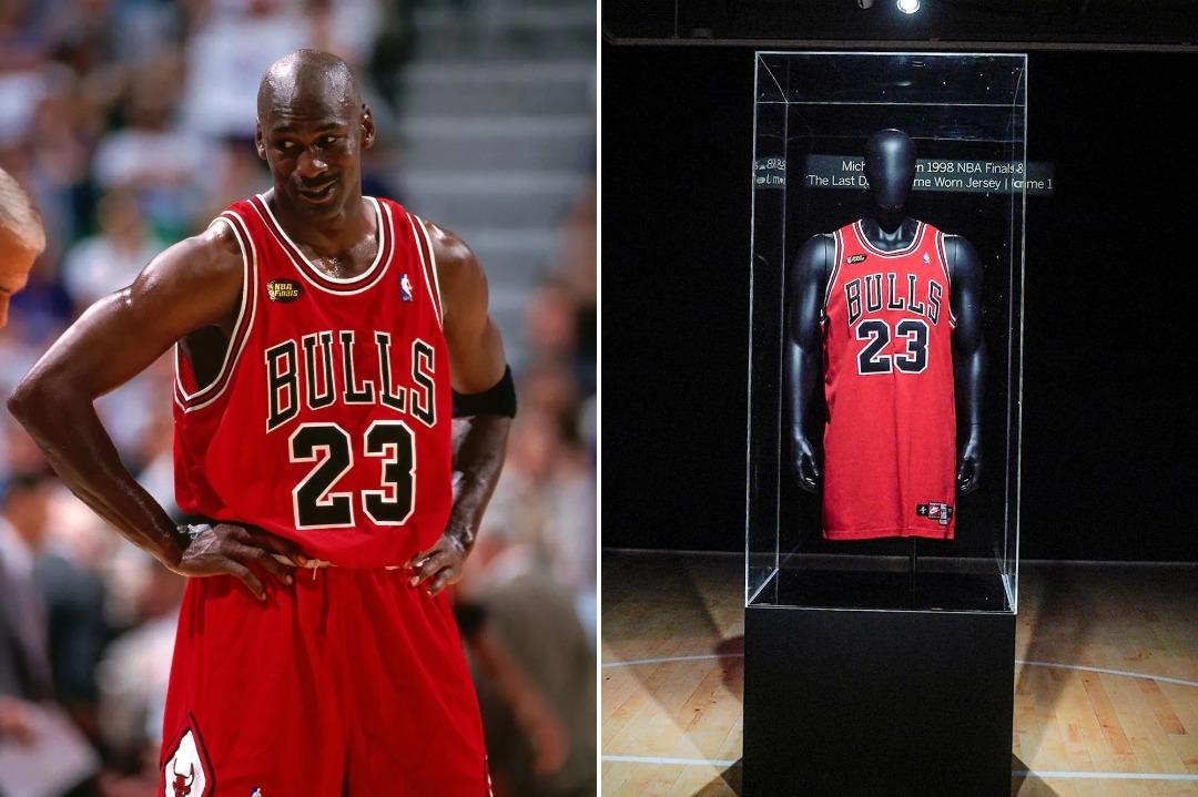 Michael jordan hot sale jersey sales