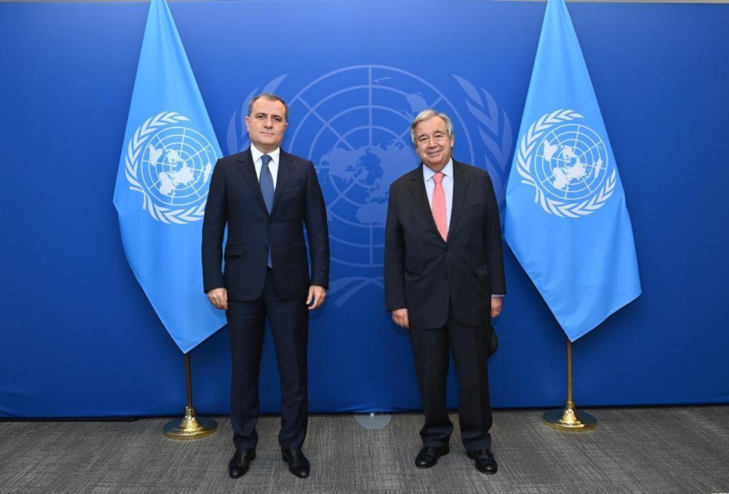 Jeyhun Bayramov Meets With UN Secretary General (PHOTO) (UPDATE ...