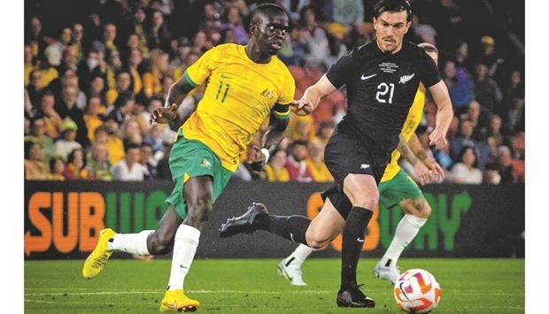 Mabil Strike Gives Socceroos 1-0 Win Over New Zealand