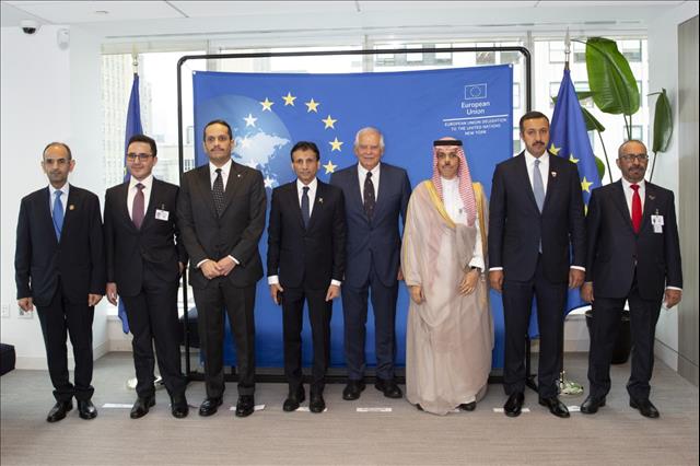 Kuwait FM Takes Part In GCC Foreign Ministers Meeting With EU Official