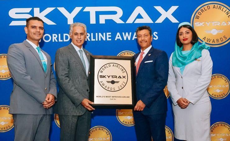 طيران الخليج تفوز بجائزة 'الطيران الأكثر تطوراً في العالم'