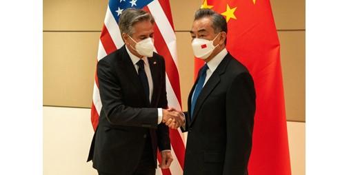 وزيرا خارجية أميركا والصين يلتقيان في نيويورك على خلفية توترات بشأن تايوان
