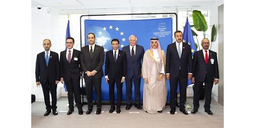 الناصر: شراكة إستراتيجية بين دول «التعاون» والاتحاد الأوروبي