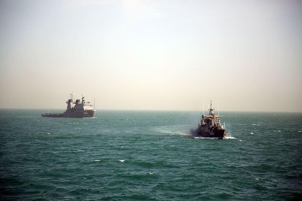 Navy's Command-Staff Drills Wrap Up In Caspian Sea