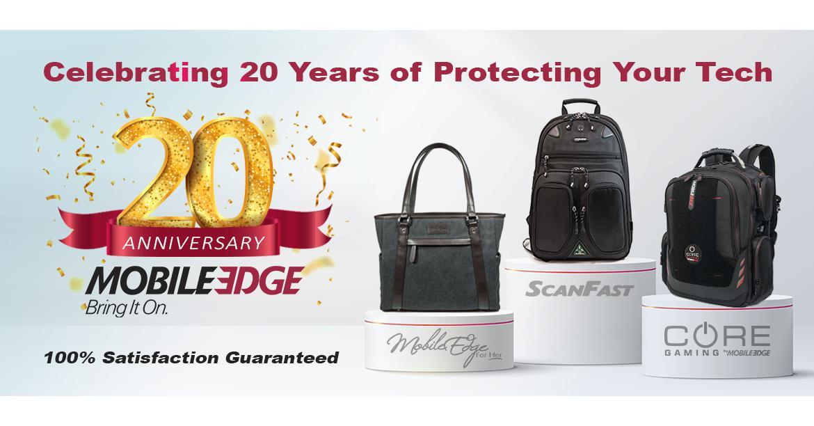 Mobile Edge Celebrates 20 Years Of Protecting Tech With Innovative, Versatile Designs