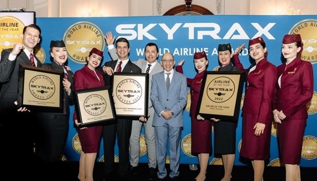 Qatar Airways Wins Skytrax 'Airline Of The Year' For Record Seventh Time