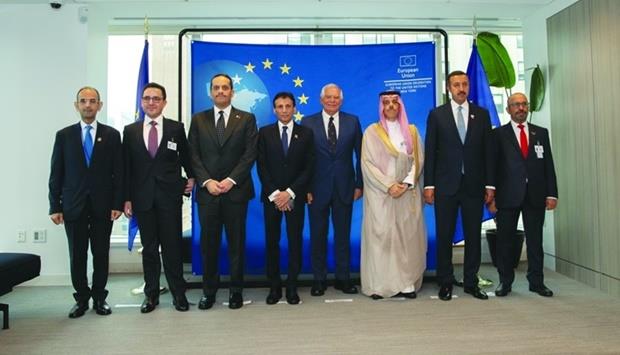 FM Participates In GCC-EU Ministerial Meeting