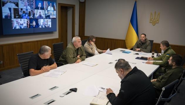 Yermak, U.S. House Of Representatives Committee Members Discuss Situation On Battlefield