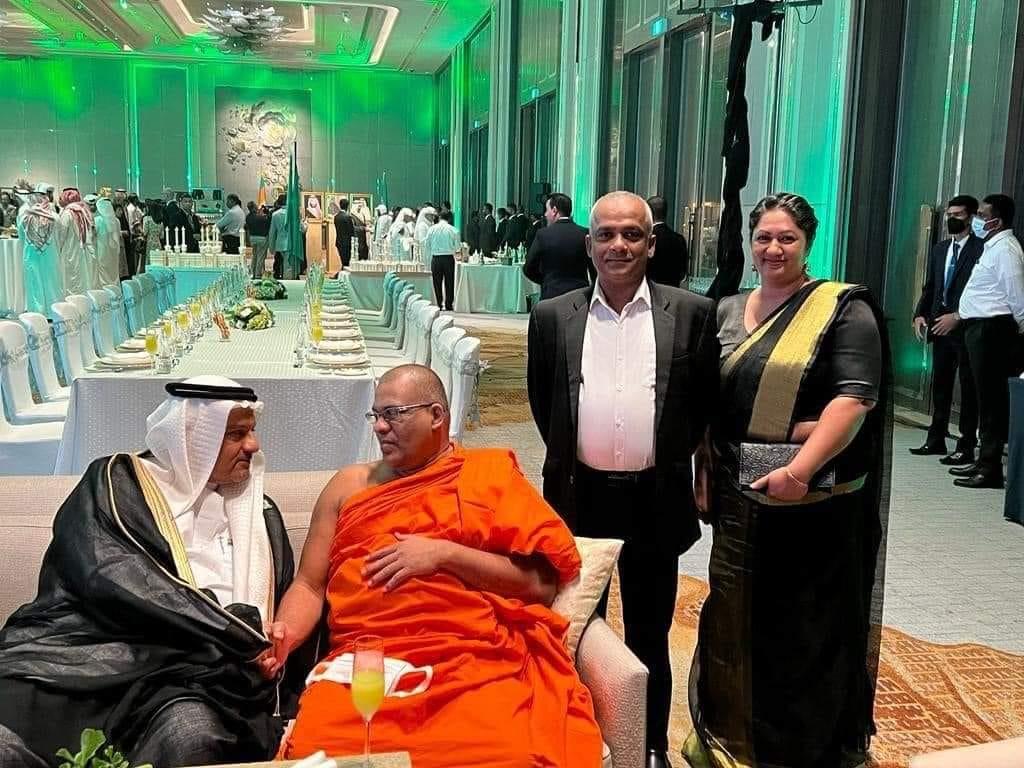 Gnanasara Thero Attends Saudi National Day Event
