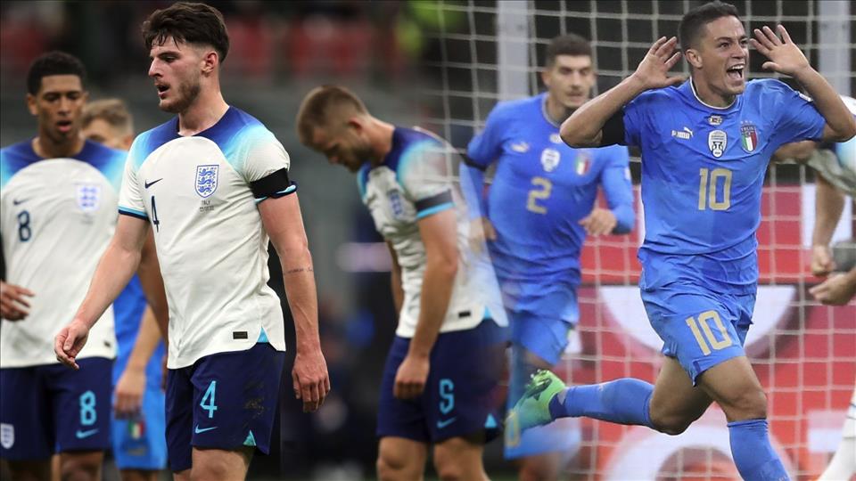 England Relegated From Nations League By Italy