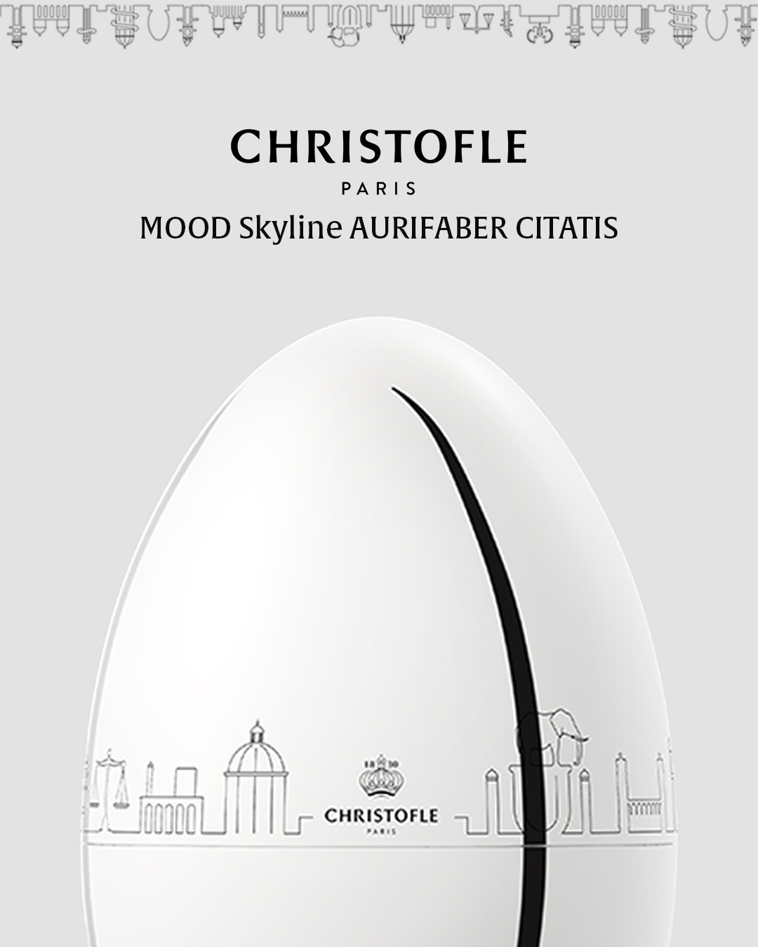 CHRISTOFLE RELEASES A LIMITED-EDITION MOOD SKYLINE AURIFABER CITATIS AVAILABLE EXCLUSIVELY TO 925 GENESIS MOOD NFT OWNERS