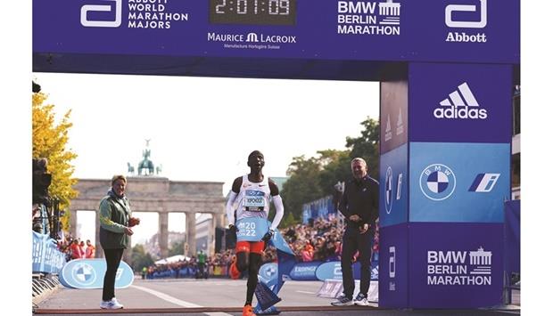 Kipchoge Shatters Marathon World Record In Berlin