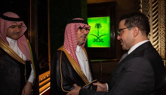 Kuwait Foreign Minister Partakes In Reception Marking Saudi National Day
