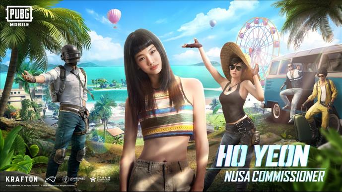 PUBG MOBILE PARTNERS WITH INTERNATIONAL STAR JUNG HO YEON