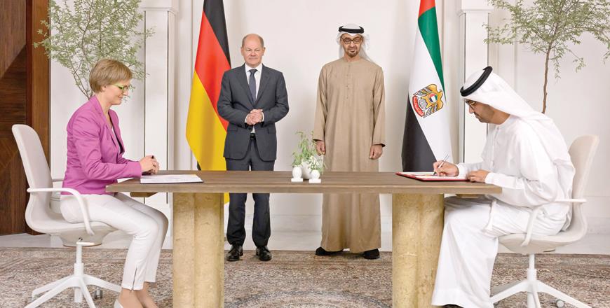 United Arab Emirates Agrees To Supply Germany With Gas, Diesel