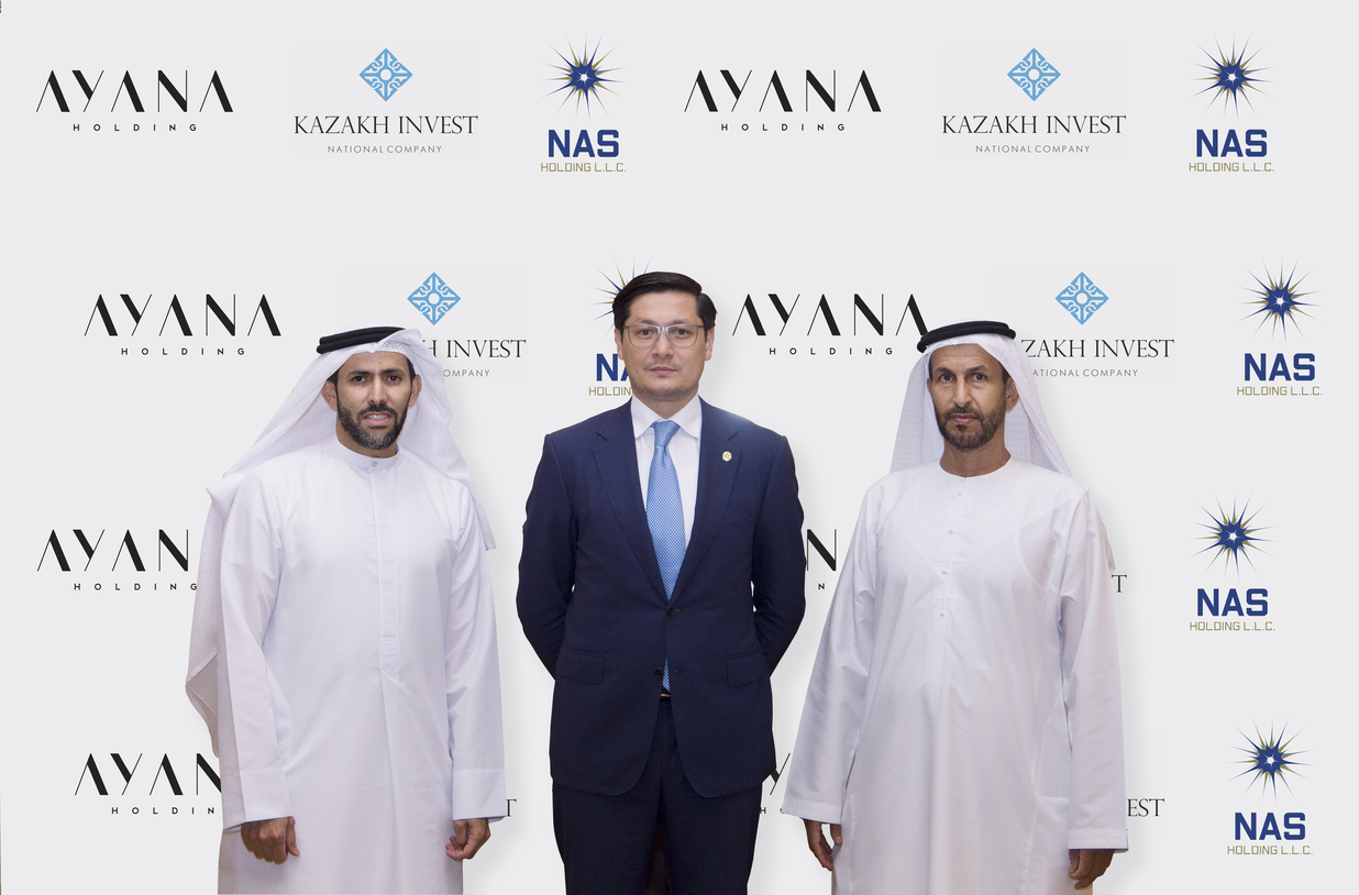 Dubai’s Ayana Holding and Nad Al Shiba Holding forms strategic partnerships with Government of Kazakhstan for development of US$2 billion real estate project in capital city